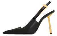 SAINT LAURENT Lee 110mm Slingback Pumps