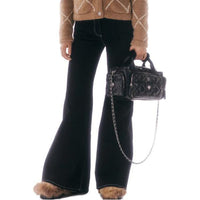 CHANEL Jeans Women's Black