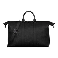 DIOR Gravity Print Effect Grained Cow Leather One Shoulder Crossbody Portable Travel Bag Men's Black