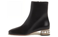 MIU MIU Ankle Boots 3.5cm Women's Black