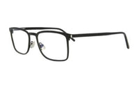SAINT LAURENT Metal Square Eyeglass Frames Men's