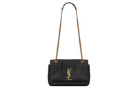 SAINT LAURENT Jamie Lambskin Shoulder Bag Crossbody Bag Women's Black