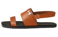 HERMES Strap Sandals Men's Brown