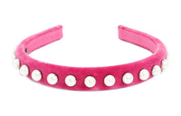 MIU MIU Headbands Women's Purple Pink