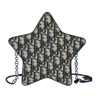DIOR Cotton Shoulder Bag, Crossbody Bag Kids' Beige & Blue