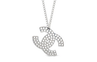 CHANEL 2003 CC pendant Necklace