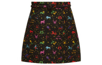 DIOR Casual Short Skirts Women's Black