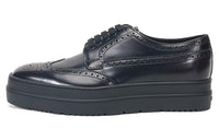 PRADA Men's Casual Shoes Men Low Top Black/Umber