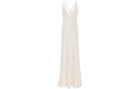 SAINT LAURENT Sleeveless Dress Women's White