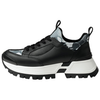 HERMES Jumpy Low-Top Casual Shoes Men's Black