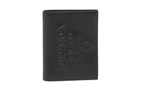 PRADA Saffiano Leather Wallet Small Size Women's Black