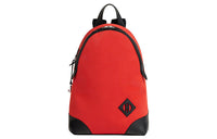 HERMES Bivouac Canvas With Swift Leather Backpack Men's Orange Red/Black