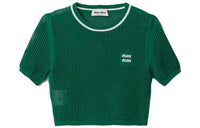 MIU MIU T-Shirts Women's Green