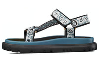 DIOR Dway Beach Sandals Women's Blue