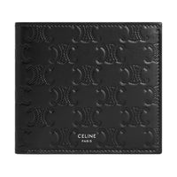 CELINE Calfskin Wallet Men's Black