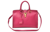 SAINT LAURENT Cow Leather Shoulder Bag Crossbody Bag Handbag Regular Women's Pink