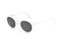 DIOR Round Sunglasses Women's White