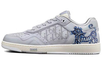 DIOR B27 Kenny Scharf Low Top Blue Tiger Print