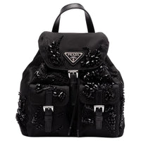 PRADA Recycled Polyamide Backpack Regular Women's Black