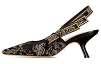 DIOR J'Adior Slim Heel High Heels 6.5cm Women's Black