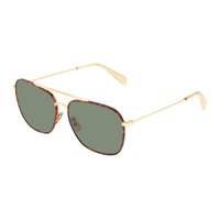 CELINE Metal Aviator Sunglasses Unisex Gold