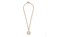 HERMES Cloisonné Hardware Necklaces Women's Gold
