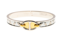HERMES 2020s Mini Click Chaîne D'Ancre Bangle