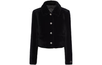 PRADA Cropped Shearling Jacket