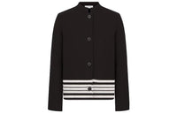 DIOR Marinière Jacket Jackets Coats Women's Black