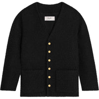 CELINE Oversized Jacket In Bouclé Tweed Cashmere