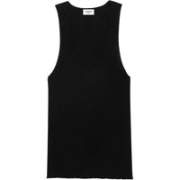 SAINT LAURENT FW24 Tank Top Men's Black
