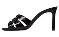SAINT LAURENT Cut Out Open Toe Sandals Women's
