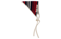 MIU MIU Striped Crochet Bandana
