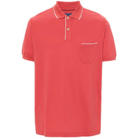 Loro Piana Striped-edge Piqué Polo Shirt