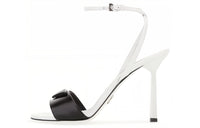 PRADA Strap Sandals Women's Black White