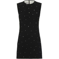 MIU MIU Sleeveless Dress Women's Black
