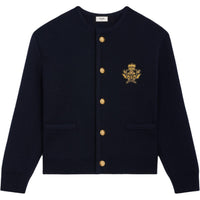 CELINE Cardigan Jacket In Wool