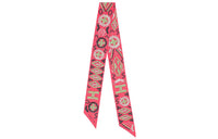 HERMES Silk Scarves Women's Red