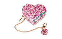 LOUIS VUITTON Patent Leather Coin Purse Women's Pink Purple