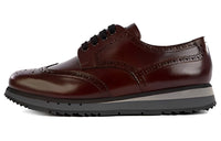 PRADA Men's Casual Shoes Men Low-Top Brown