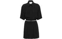 MIU MIU Short-Sleeved Dresses Women's Black