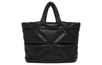 PRADA Soft Sheep Leather Tote Bag Shopping Bag Handbag Regular Men's Black