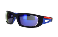 PRADA Nylon Irregular Shape Sunglasses Men's