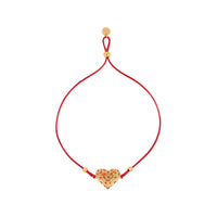 DIOR Cotton Bracelets Women's Red