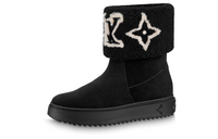 LOUIS VUITTON Crew Snow Boots Women's Black