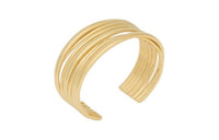SAINT LAURENT Brass Bangles Women's Gold