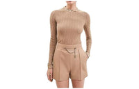 HERMES Sweaters Women's Khaki