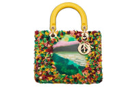 DIOR Calfskin DaiFeng Handbags Women's Multicolor