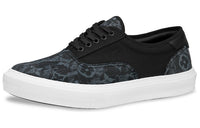 LOUIS VUITTON Trocadero Low Top Skateboard Shoes Men's Black