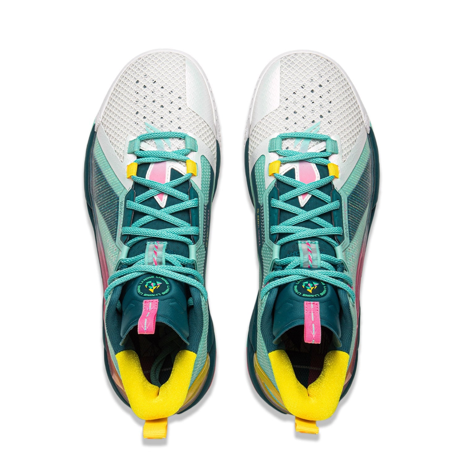Li-Ning BadFive 4 'Green Pink Yellow' ABFU015-12